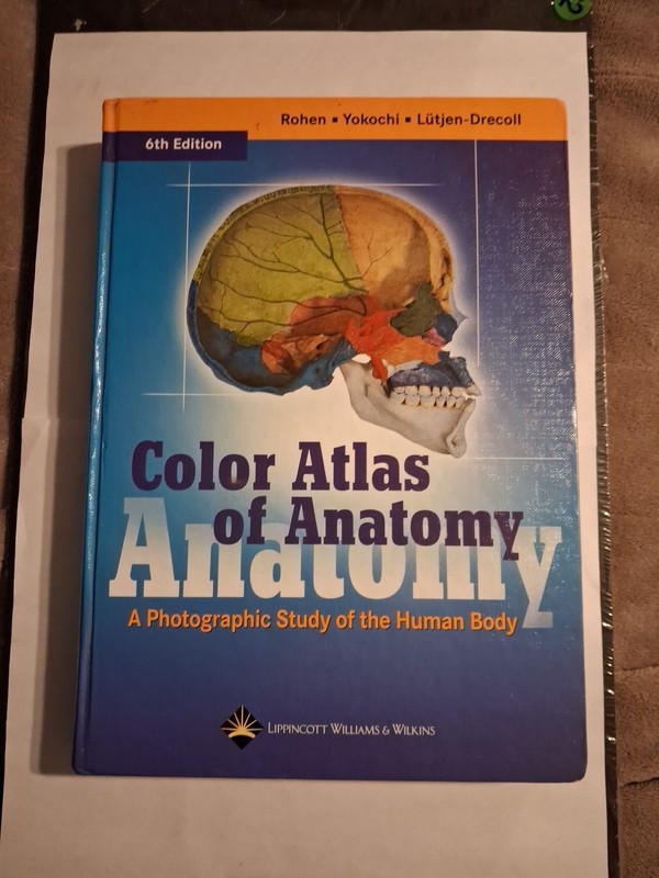 Lippincott Williams & Wilkins Color Atlas of Anatomy 6th Ed Rohen