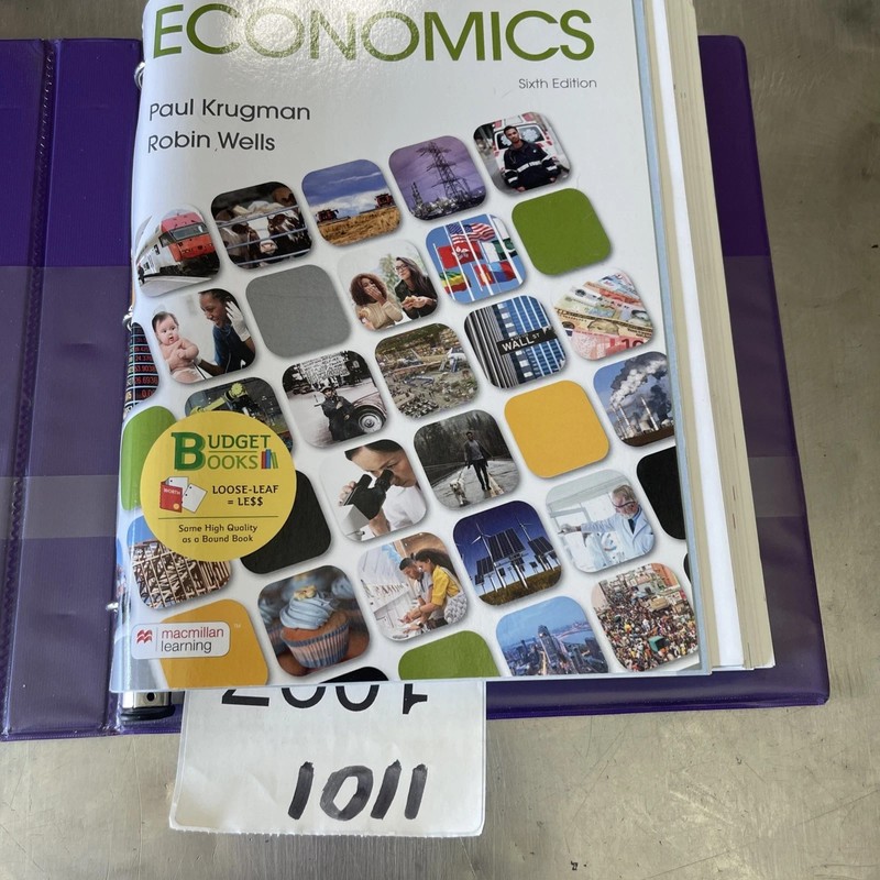 Loose-leaf Version for Economics – Loose Leaf By Krugman, Paul – 6th Edition