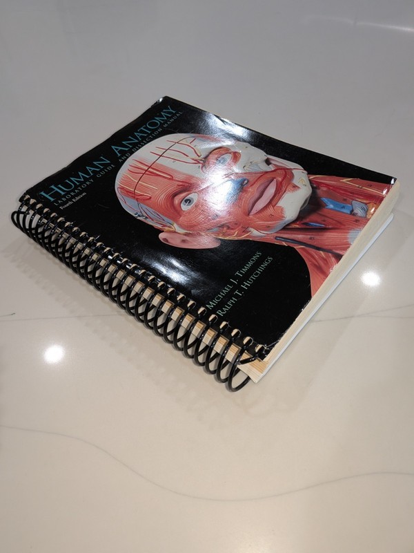Human Anatomy Lab Guide & Dissection Manual | Timmons & Hutchings | 4th Ed 2003