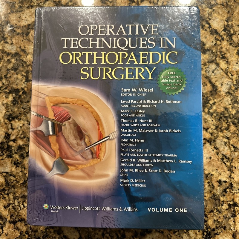 Operative Techniques In Orthopaedic Surgery – Volume One by Sam Wiesel