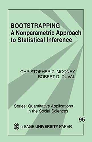 Bootstrapping: A – Paperback, by Mooney Christopher Z.; – Very Good
