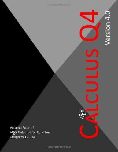 APEX Calculus for Quarters: – Paperback, by Hartman Dr. Gregory – Acceptable n