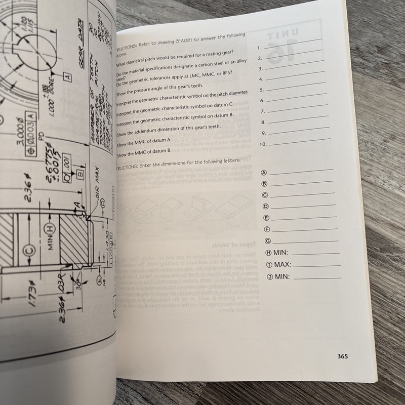 Blueprint Reading for the Machine Trades - Paperback 5th edition gallery