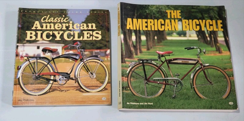 Lot Of 2 THE AMERICAN BICYCLE & Classic Bike USA By Jay Pridmore & Jim Hurd