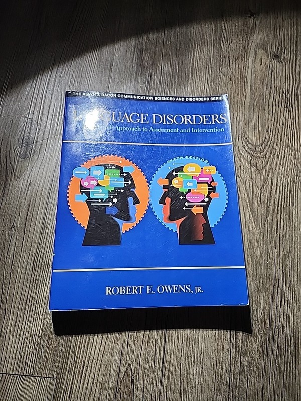 Language Disorders : A Functional Approach to Assessment and Intervention by…
