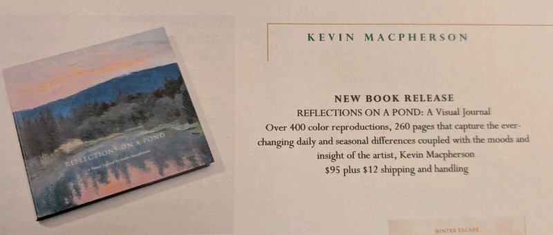 *SIGNED* Reflections on a Pond : A Visual Journal by Kevin Macpherson gallery