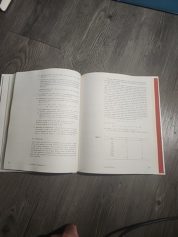 Mathematics An Appreciation Michael Bernkopf Hardcover 1975 gallery
