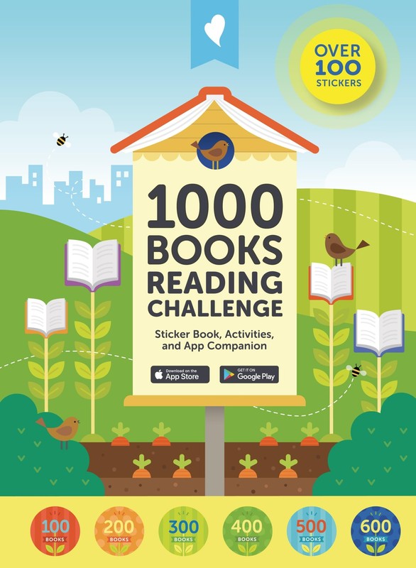 1000 Books Reading Challenge (Badge Book)