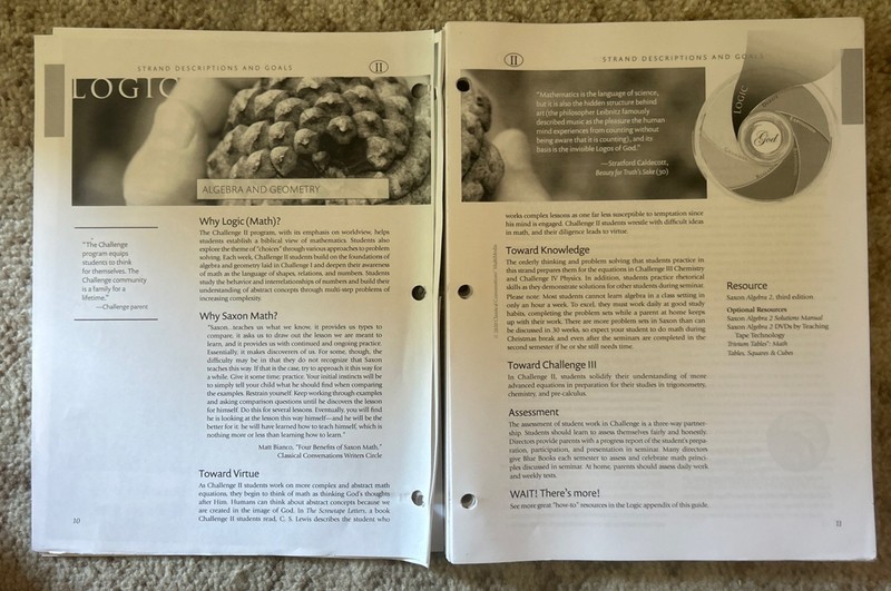 Classical Conversations Challenge II Curriculum Guide 2020-21 gallery