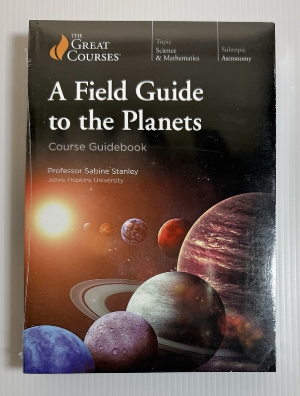 The Great Courses: A Field Guide To The Planets DVD 4 Disc Set + Guide Book NEW