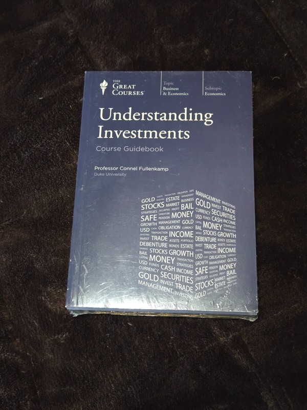 The Great Courses Understanding Investments SEALED Course Guidebook & 4 DVD Set