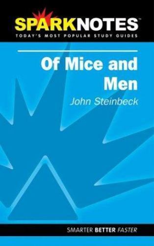 Spark Notes Of Mice and Men, SparkNotes,Steinbeck, John, Good Book