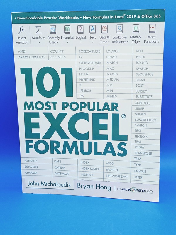 101 Most Popular Excel Formulas [101 Excel Series] Michaloudis, John Good.