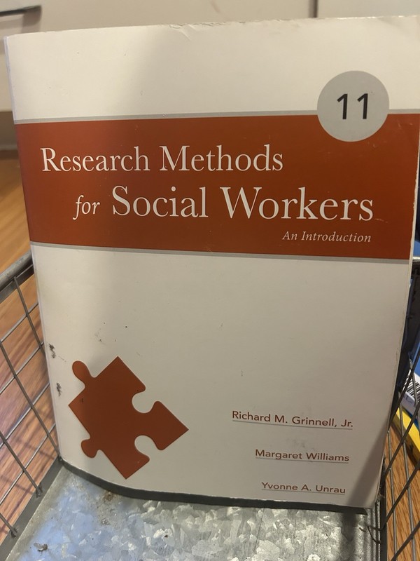 Research Methods for Social Workers: An Introduction