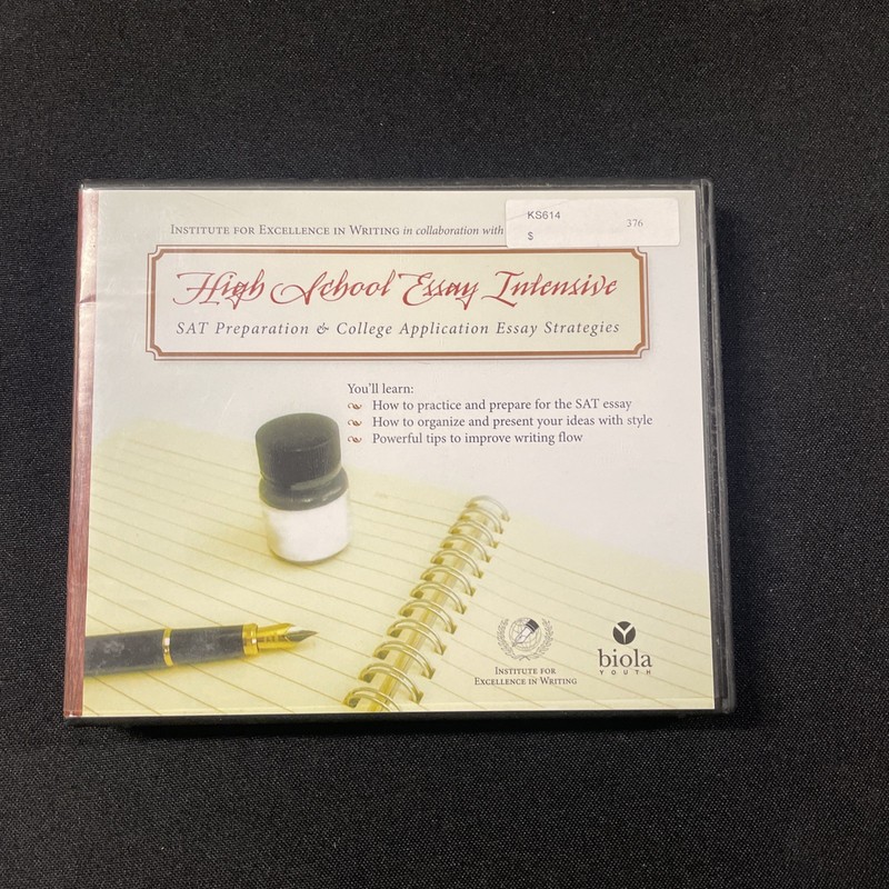 IEW High School Essay Intensive DVDs – SAT Preparation and College Application..