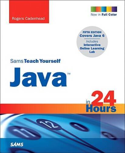 Sams Teach Yourself Java in 24 Hours (5th Edition) – Paperback – GOOD