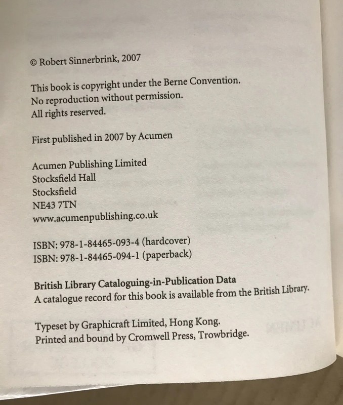 Understanding Hegelianism - Robert Sinnerbrink - Hardback - 2007 gallery