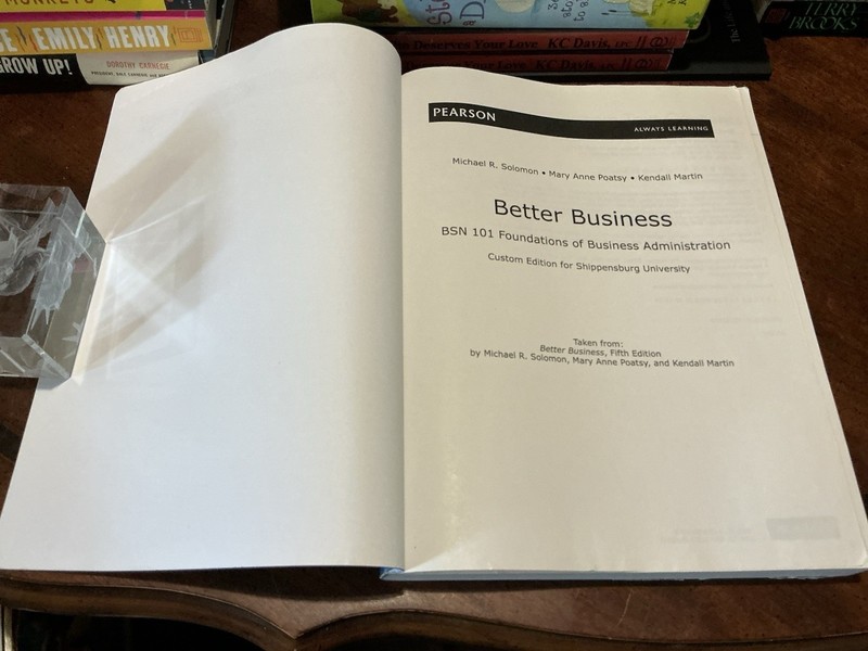 Better Business (5th Edition) - Paperback By Solomon, Michael R - PB VG gallery