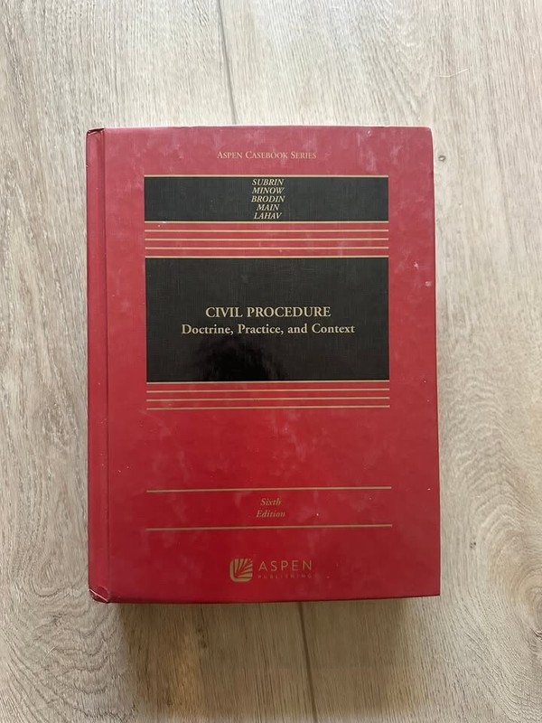 Aspen Casebook Ser.: Civil Procedure : Doctrine, Practice, and Context by Martha