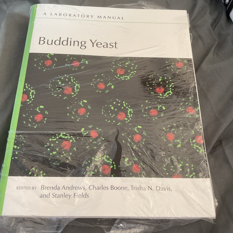 BUDDING YEAST: A LABORATORY MANUAL By Charles Boone & Brenda Andrews **Mint** gallery