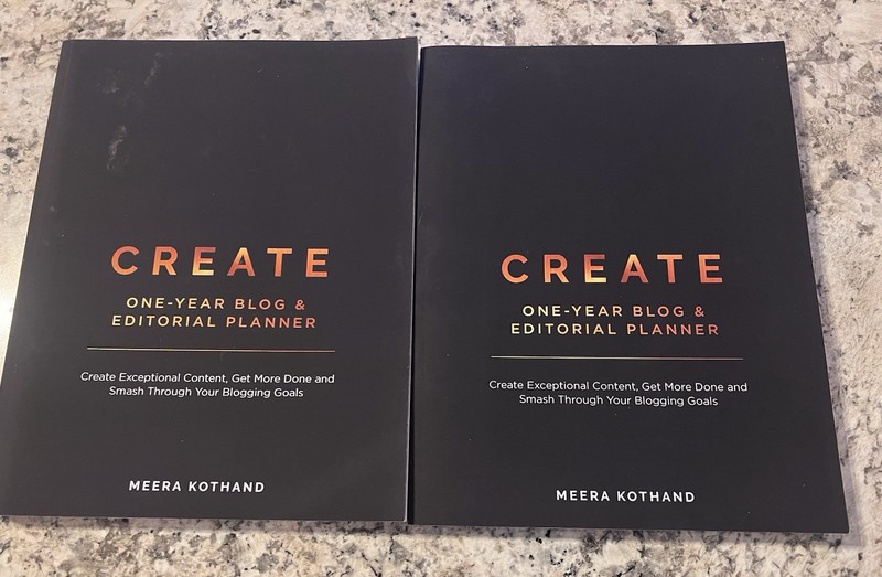 2 X CREATE Blog and Editorial Planner: Create Exc- paperback, Kothand