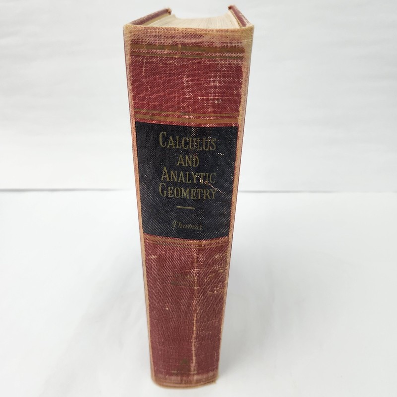 Calculus and Analytic Geometry by George B. Thomas Jr. 1962 Hardcover gallery