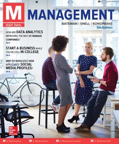 M: Management Paperback Robert, Snell, Scott A., Bateman, Thomas