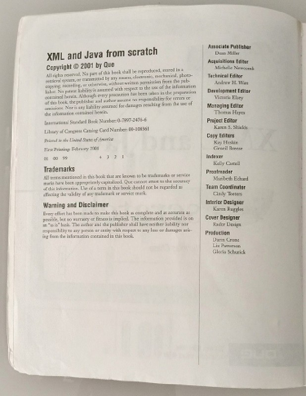 Pre-Owned: XML and Java from Scratch Programming Series - Nicholas Chase gallery