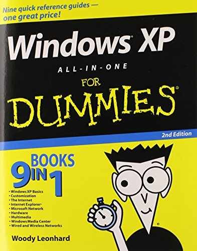 Windows XP All in One Desk Reference – Paperback, by Leonhard Woody – Acceptable