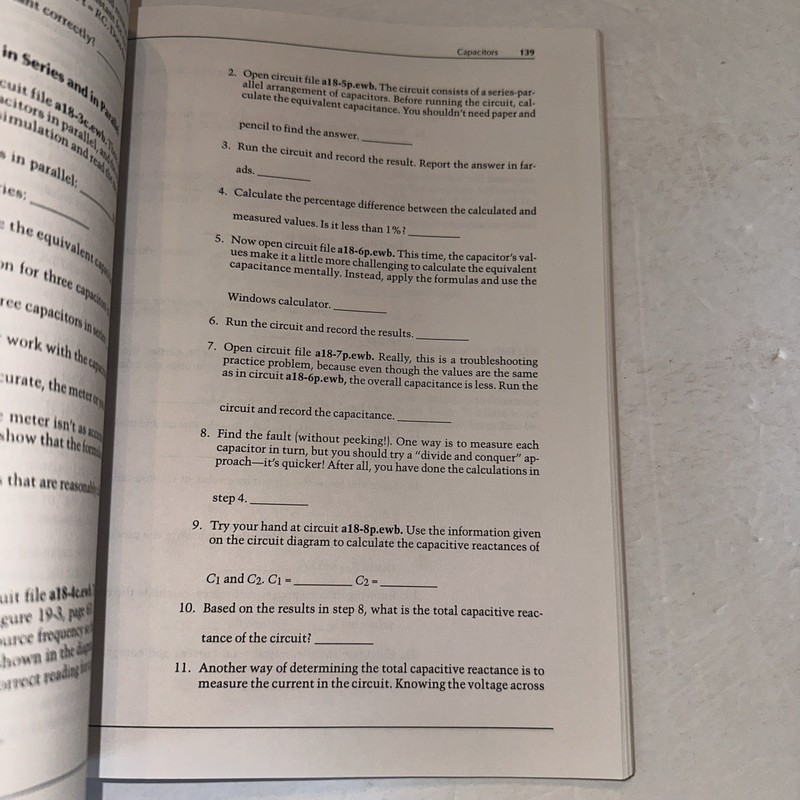Troubleshooting DC/AC Circuits with Electronic Workbench 1999 Richard Parker gallery