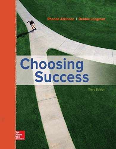 Choosing Success – GOOD