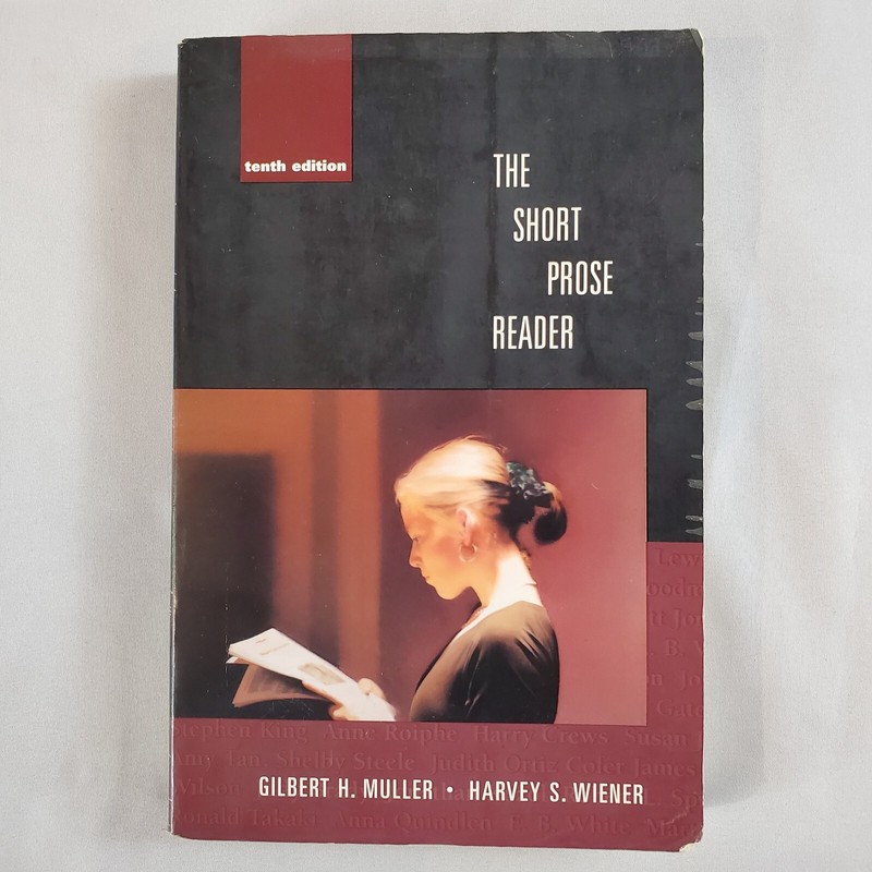 The Short Prose Reader 10th Ed Textbook Essays 2003 Muller & Wiener McGraw Hill