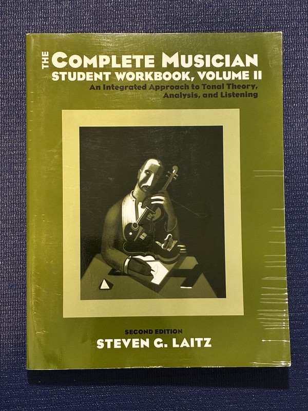The Complete Musician Student Workbook Vol. 2 & CD – Second Edition-Steven Laitz