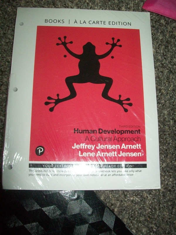 Pearson Human Development: A Cultural Approach 3rd Edition A La Carte Edition