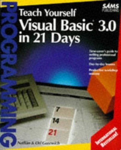 Sams Teach Yourself Visual Basic 3.0 …, Gurewich, Ori