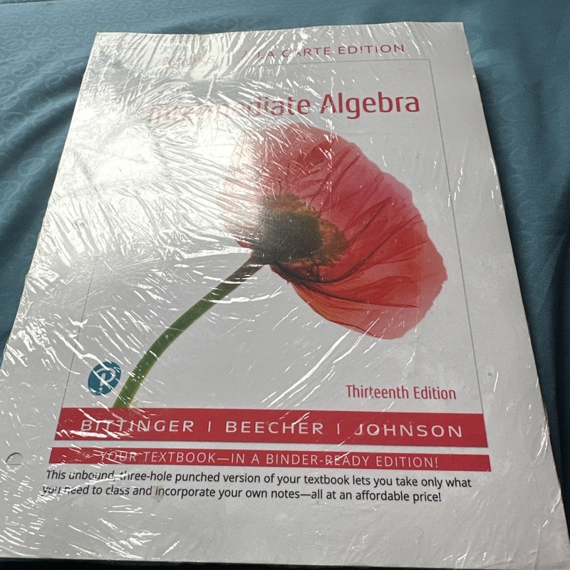 Intermediate Algebra by Marvin Bittinger: New