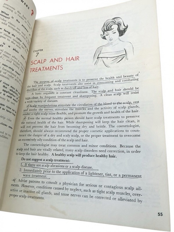 Milady Standard Cosmetology Textbooks Bundle - Vintage 1967 + Modern Edition gallery