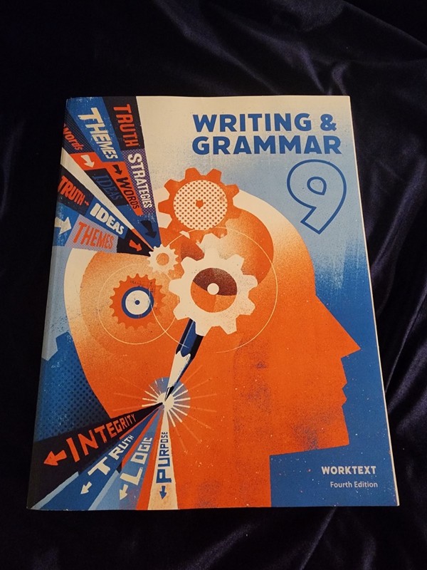 BJU Writing And Grammar 9 Student Textbook Worktext 4th Edition Bob Jones