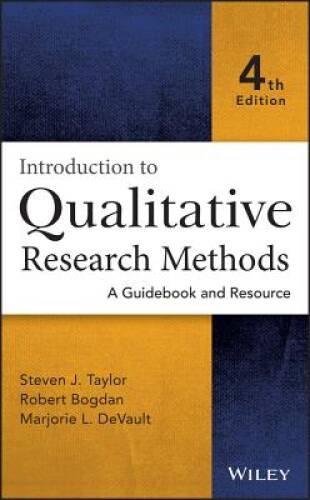 Introduction to Qualitative Research Methods: A Guidebook and Resource – GOOD