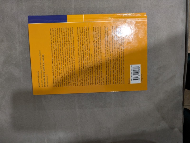 Springer Texts in Statistics Ser.: Introduction to Statistical Learning :... gallery