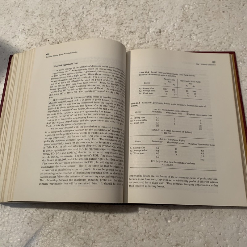 Statistical Analysis for Decision Making by Morris Hamburg 1970, Hardcover gallery