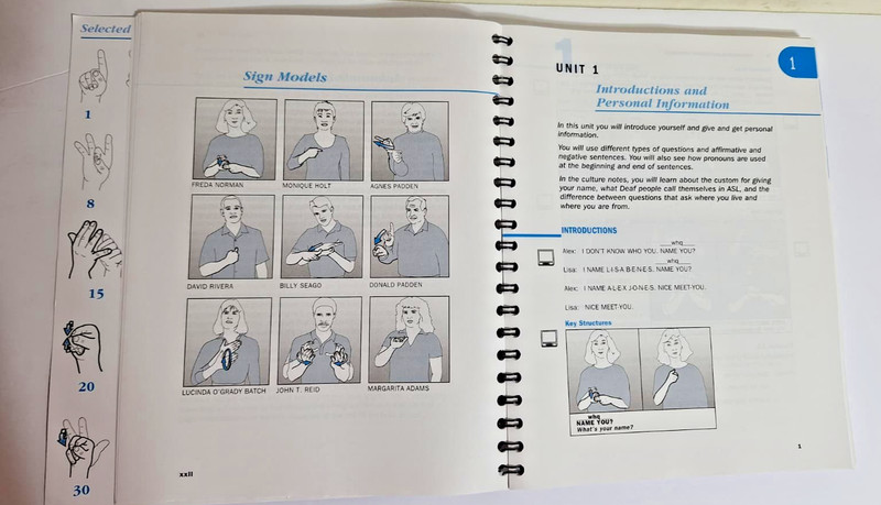 Learning American Sign Language : Beginning and Intermediate, Levels 1-2 by... gallery