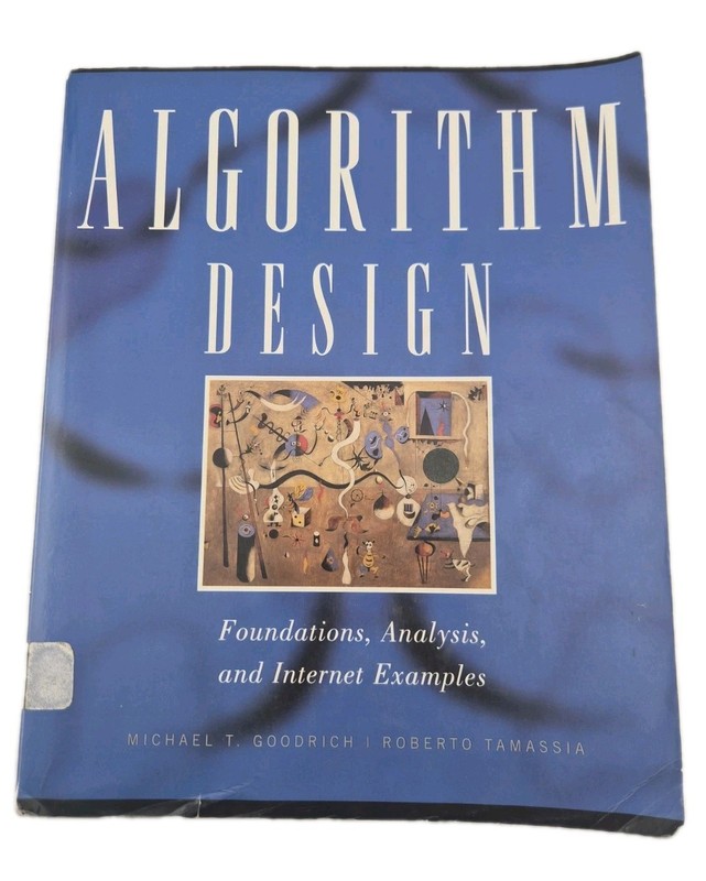 Algorithm Design Foundations Analysis and Internet Examples Paperback