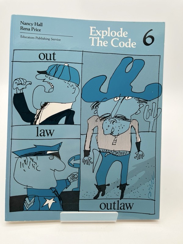 Explode The Code Book 6 Nancy Hall Phonics Workbook Homeschool Paperback