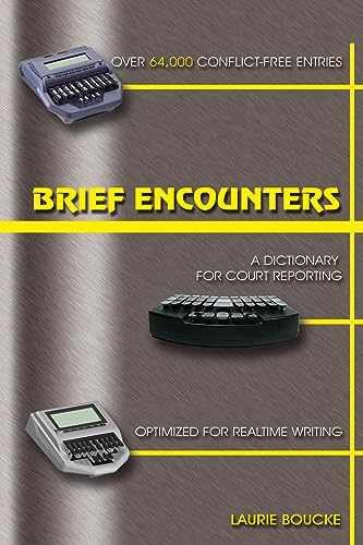 Brief Encounters: A Dictionary for – Paperback, by Boucke Laurie – Acceptable n