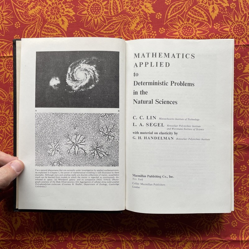 Mathematics Applied to Deterministic Problems in Natural Sciences (1978 VTG HC) gallery