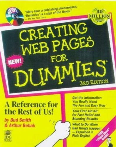Creating Web Pages for Dummies by Bud E. Smith; Arthur Bebak