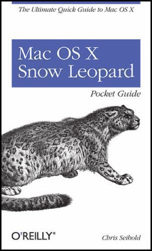 Mac OS X Snow Leopard Pocket Guide, Paperback by Seibold, Chris, Like New Use…