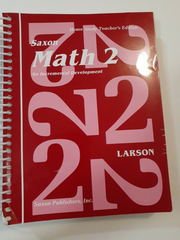 Saxon Math 2 Home study Teacher’s Edition