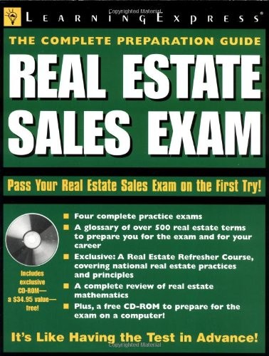 REAL ESTATE SALES EXAM By Learningexpress Editors